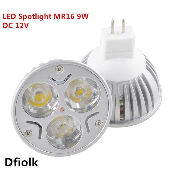 

bulbs 100pcs dimmable mr16 9w led light spotlight warm white cool lamp bulb