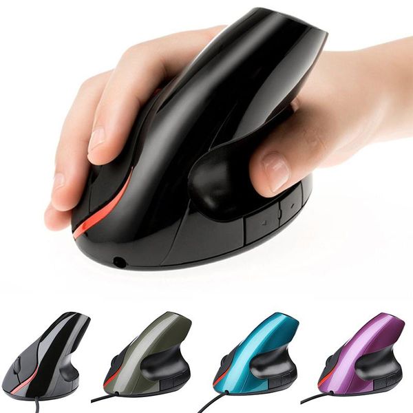

mice ergonomic design office vertical mouse 5 buttons 1200 dpi optical wrist healing for pc lapmause gamer