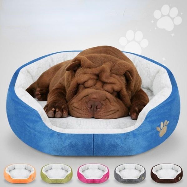 

kennels & pens kennel four seasons general pet bed lamb cashmere beds small teddy bago vip bixiong cross border supply for dog
