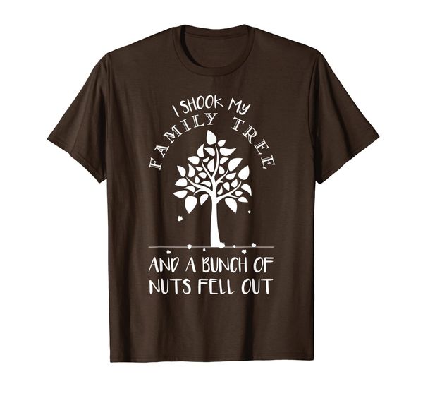 

i shook my family tree shirt, family reunion funny gift, White;black