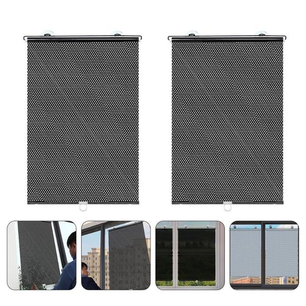 

car sunshade 2pcs window sun shade cover breathable mesh curtain visor net