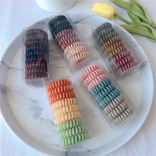 

hair clips & barrettes dd-210726/ tracysger /candy color elastic band hairband women's traceless high rope, Golden;silver
