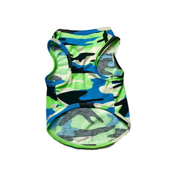 

dog apparel shirt camouflage clothes for small dogs summer chihuahua t cute puppy vest yorkshire terrier pet