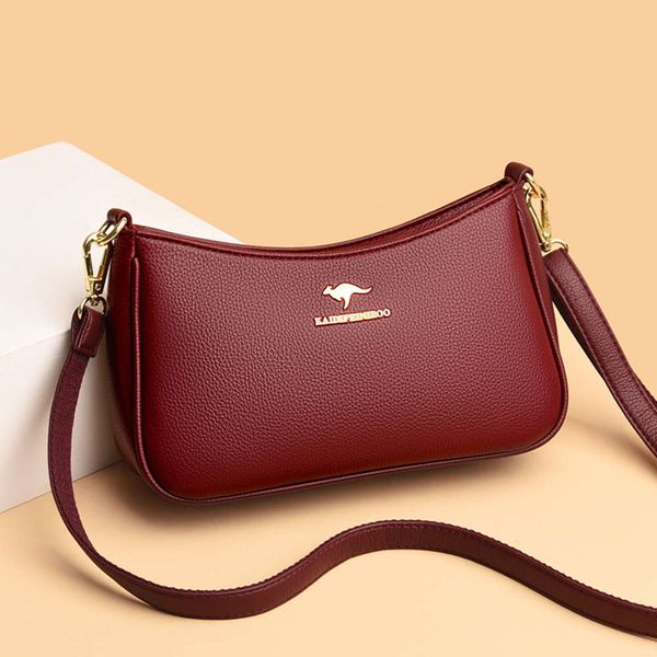 

women's bag 2021 autumn small square fashion simple solid color middle-aged mother's leisure diagonal single shoulder