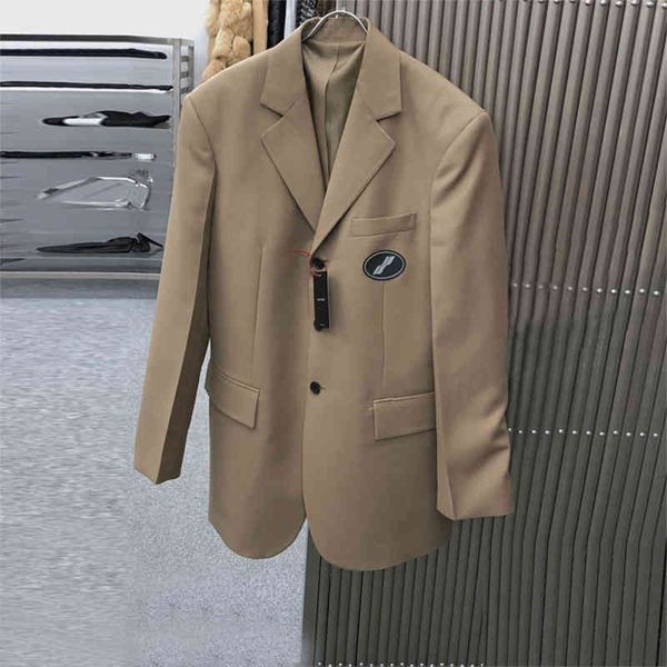 

spot fried street khaki suit jacket female han edition british wind easing design feeling small in south korea 210427, White;black