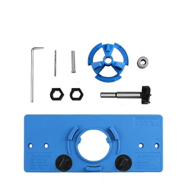 

professional hand tool sets drilling jig 35mm forstner bit woodworking drill bits hole doorboring cup style concealed hinge guide set
