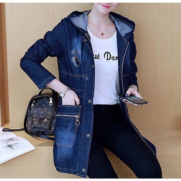 

women's coat casual fall spring long coat regular fit sun protection windproof basic casual jacket long sleeve solid color pocket p col, Black;brown