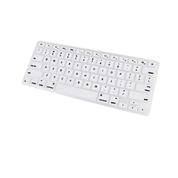 

thin keyboard cover soft skin protective film for pro 13 / inch (silver) covers