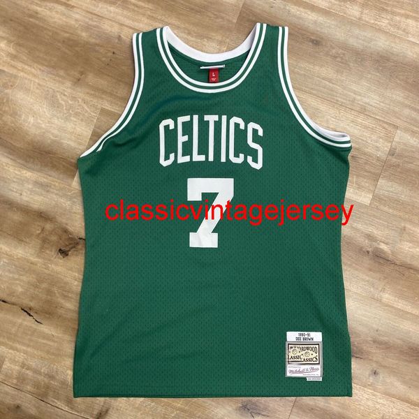 

stitched dee brown 2018 mitchell ness swingman jersey embroidery custom any name number xs-5xl 6xl, Black