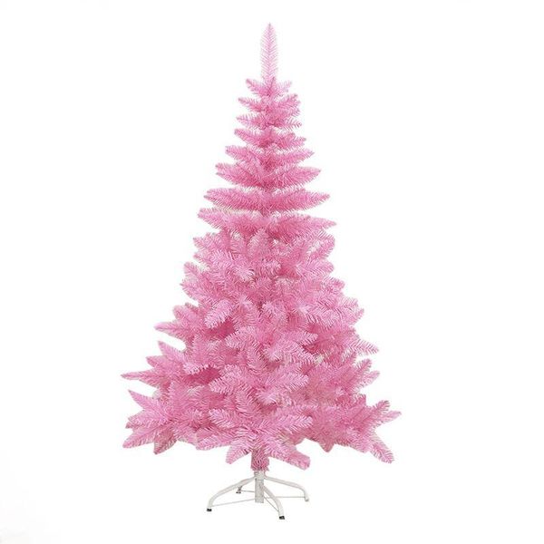 

christmas decorations 45cm tree pink pvc for home 2021 artificial