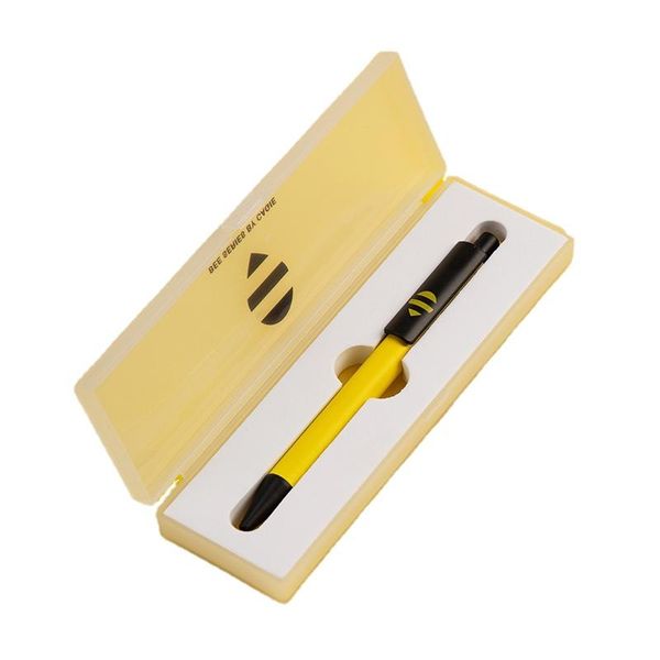 

gel pens cute bee gen pen set kawaii metal black ink color gelpen 0.5mm school office ballpoint for kids writing stationery supplies