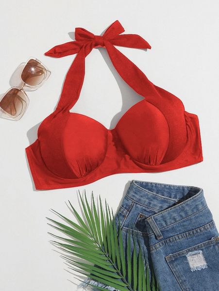 

plus ruched push up bikini x0xa#, Black