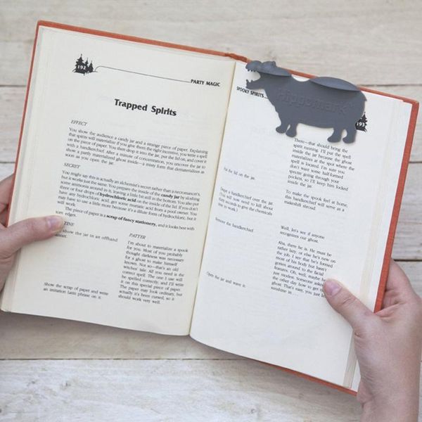 

hippo bookmark 3d silicone reading bookmarks book holder gift for children page clip more fun p7ding party favor