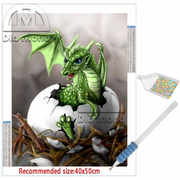 

diamond painting full square/round drill dragon baby cartoon animals 5d diy rhinestone embroidery cross stitch home decor gift