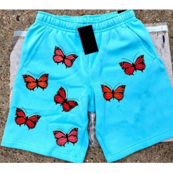 Shorts masculinos desenhos animados anime de verão praia home de cinco pontos de algodão puro esportes de tamanho grande calça casual