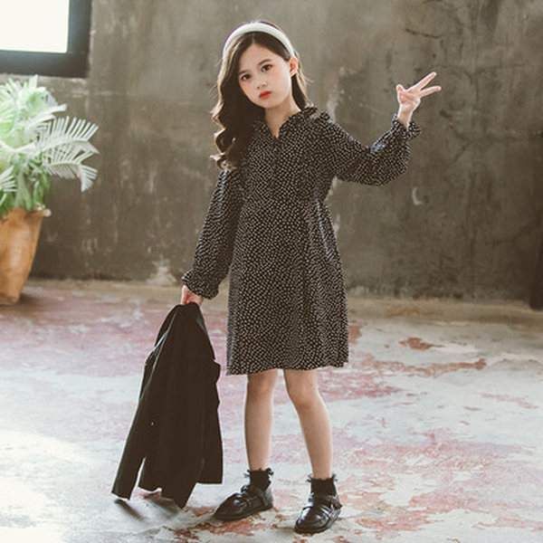 

girls spring and autumn suit dress suit 2022 new middle and big childrens two-piece suit, White