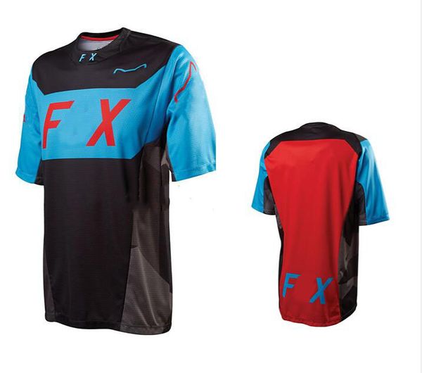 

2021 off-road motorcycle fx cycling downhill short-sleeved mountain bike quick-drying t-shirt