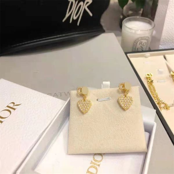 

70% off outlet online letter earrings love pearl earrings fashion temperament elegant trend jewelry women, Golden