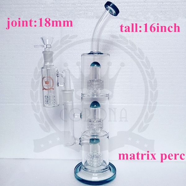 Glass Bong Zob Hitman Mini Bottom Shisha Becher 16 