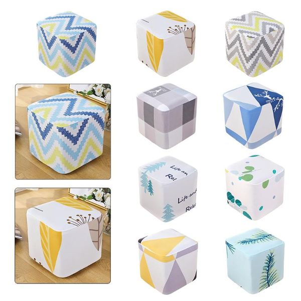 

stretch ottoman cover furniture form fit high elasticity chair covers