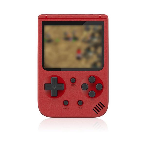 

3.0 inch lcd screen mini handheld game console l/r keys 8-bit built-in 500 classical games 1020mah rechargeable portable players