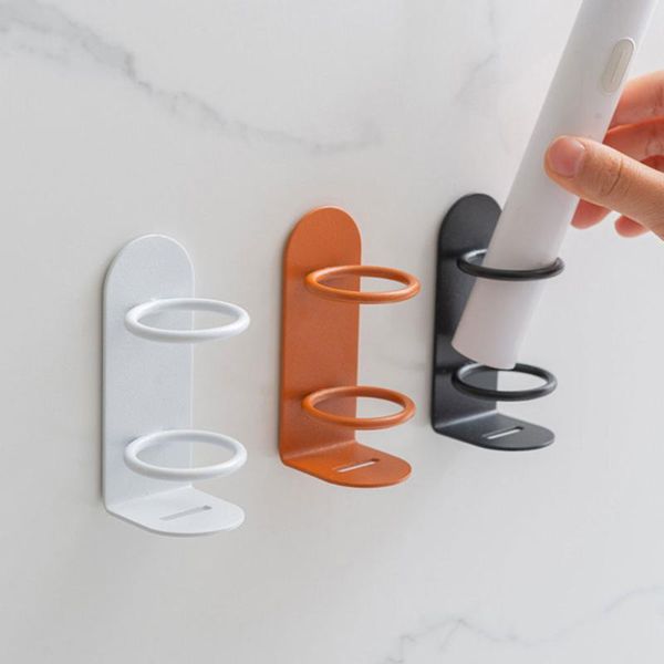 

toothbrush holders 2pcs toilet wall-mounted tooth set shelf practical electric stand