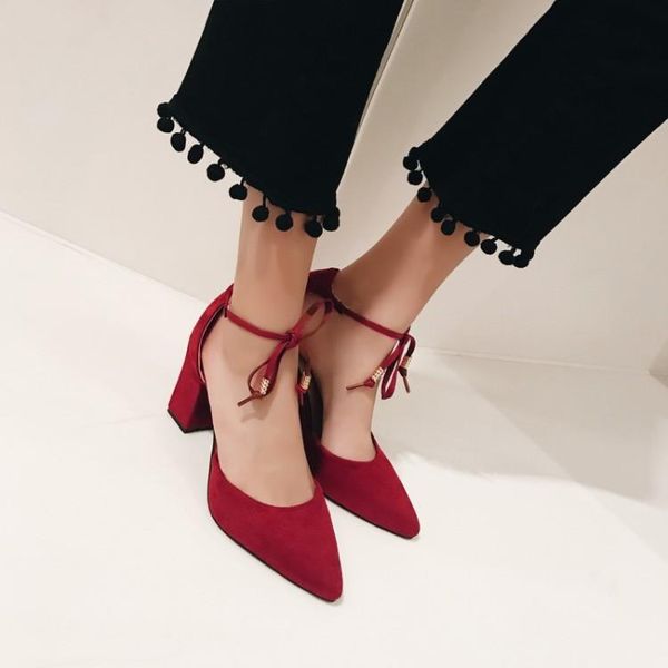 

korean pointy high-heeled shoes in autumn 2021 sandals, Black