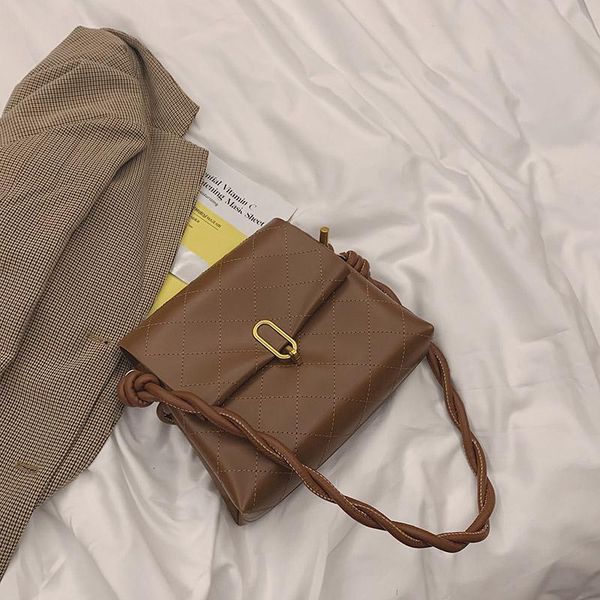 

women luxury handbags bags designer shoulder female retro tote bag leather