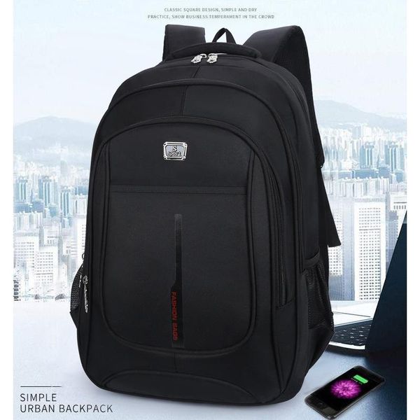 

backpack men's simple business casual lapbag school outdoor travel