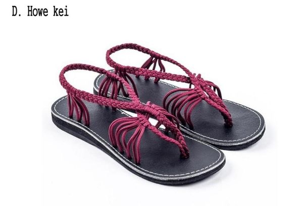 

d. howe kei women shoes fashion summer beach sandals s arrival casual, Black