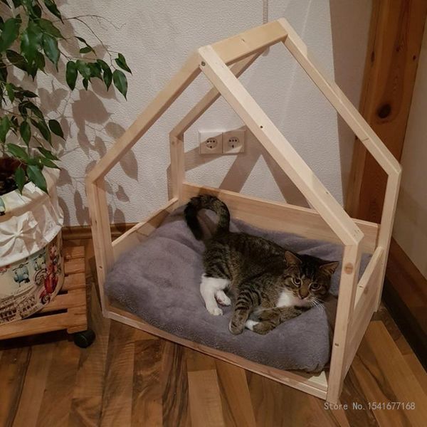 

cat beds & furniture original and dog bed solid wood litter scratcher wear-resistant sisal luxury scratch pad grinding claw toy