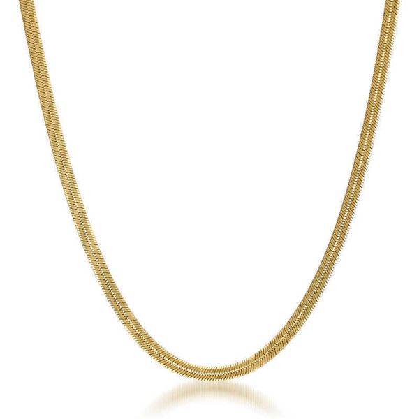 Ожерелье для мужчин Женщины Кен стиль шеи цепь из нержавеющей стали аксессуары золотые веревочки цвет без каких-либо хип хоп ювелирные изделия Лучшие друзья подарок Q0809