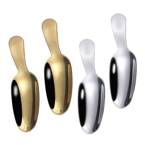 

spoons 4pcs practical tea exquisite teaspoons dessert scoops (assorted color)