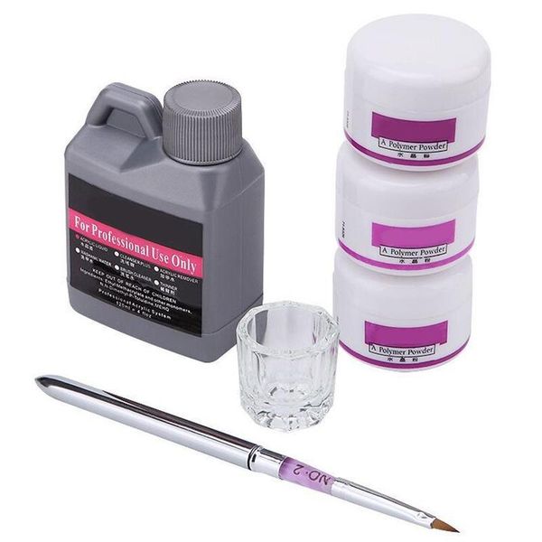 

nail art kits crystal set potherapy powder liquid pen cup