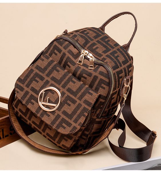 

qianyi bird contrast backpack 2021 new women's trend simple shopping