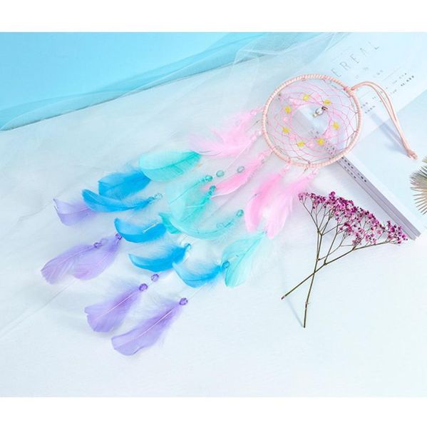 

decorative objects & figurines dream catcher handmade feather art gifts to ie ornament wall hanging decoration for window bedroom living roo