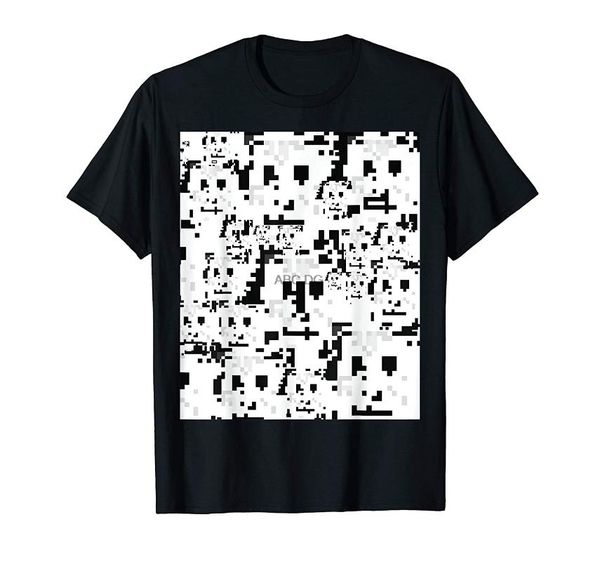 

men's t-shirts adversarial anti facial recognition t-shirt, White;black