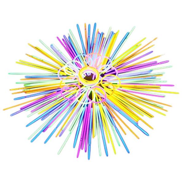 

party decoration fluorescence light glow in the dark sticks bracelet neon wedding birthday halloween props