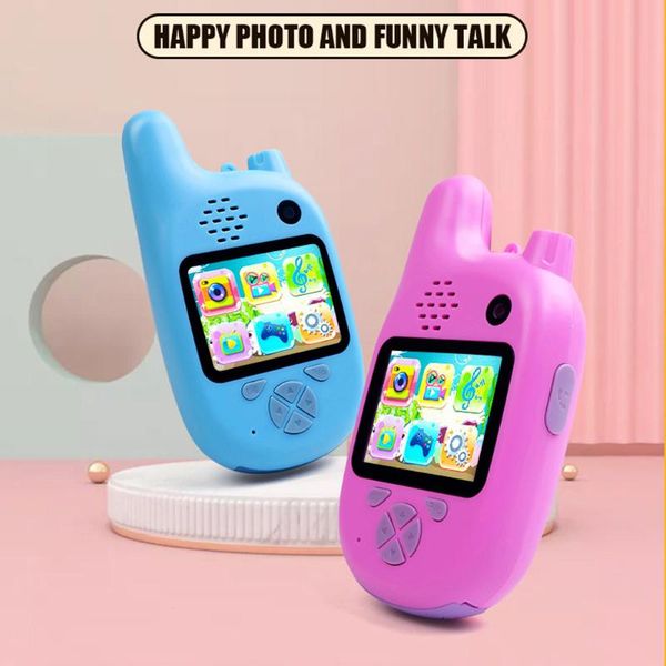 

ids mini smart video digital camera hd camara fotografica toys 50 meters walkie talkie camcorder for children birthday gift cameras