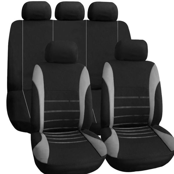 

9pcs/set universal auto car seat covers anti protectors (grey)