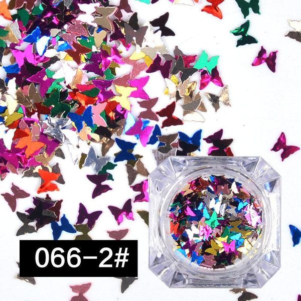 

butterfly fashion designs nail art glitter paillette dazzling mixed colorful diy diamond sticker tips decor accessory1, Silver;gold