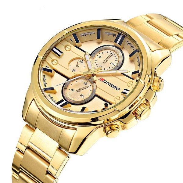 

wristwatches long bo model of sports leisure fashion men's watch waterproof shi yinggang with wholesale 80240 men manufacturer, Slivery;brown