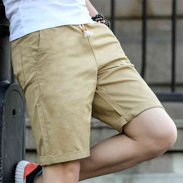 

est summer casual shorts men's men sale beach homme quality bottoms elastic waist fashion brand 210712, White;black