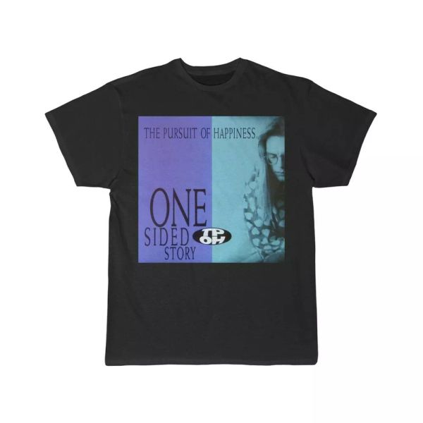 

tpoh one sided story short sleeve tee, White;black