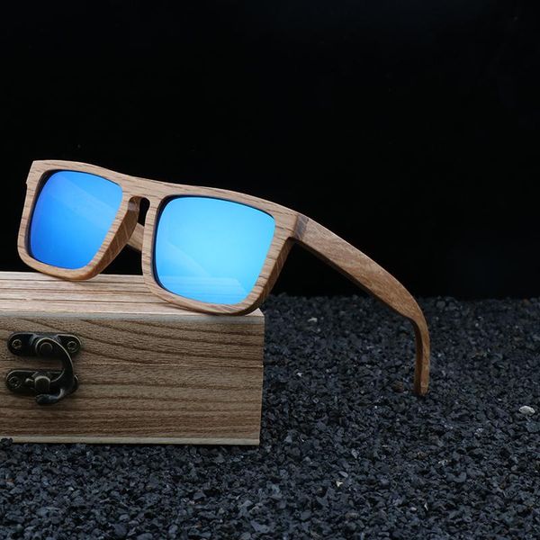 

sunglasses real natural du wood original glasses 2021 most fashionable polarized for ladies men retro design square, White;black