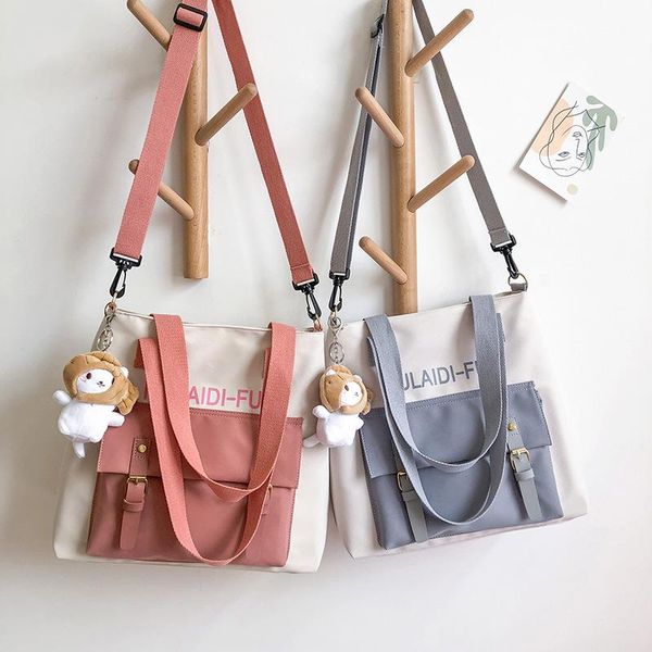 

evening bags ladies cloth totes shoulder bag flap pocket women cotton shopping eco reusable shopper messenger