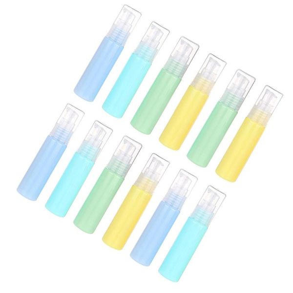 

storage bottles & jars 12pcs 30ml colorful lotion bottle treatment pump sample sack small cosmetics package portable travel bott