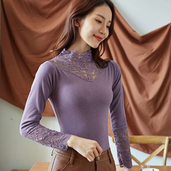 

women's sweaters sweaterswinter denim thickened warm women's slim and versatile bottom coat, autumn clothes, large size cold proof, White;black