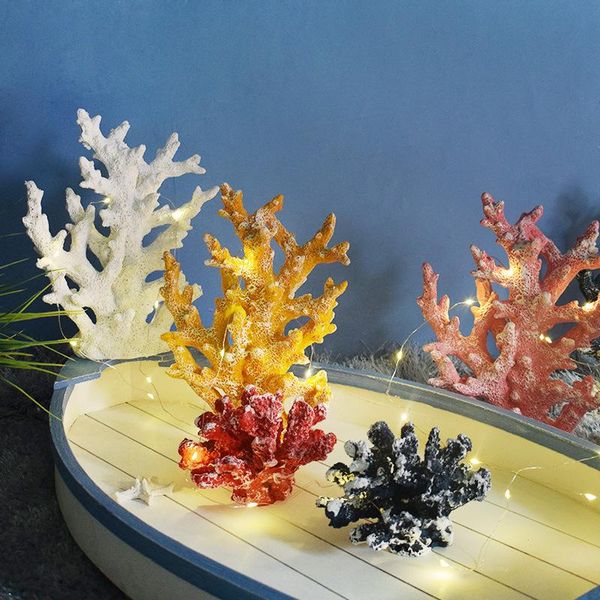 

decorative objects & figurines mediterranean style resin false coral tree ornaments aquarium landscaping ocean theme home decor