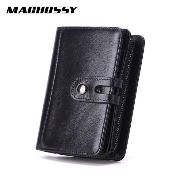 

wallets arrival genuine cow leather wallet men coin purse male hasp small min walet card pocket fashion real skin, Red;black